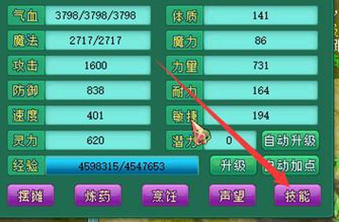 神武怎么给宝宝绑定技能