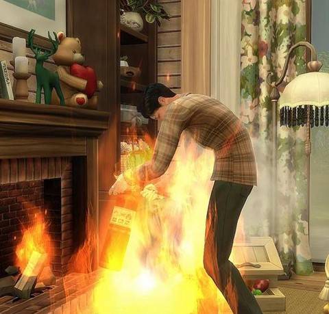 模拟人生4怎么失火[图2]