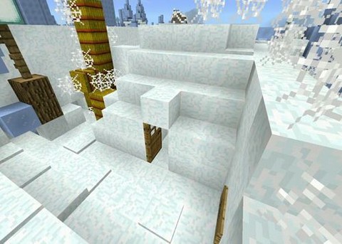 我的世界怎么做冰屋