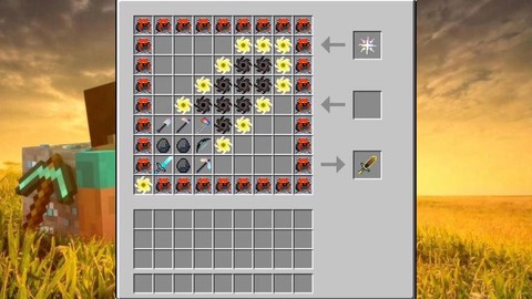 我的世界宝剑怎么做