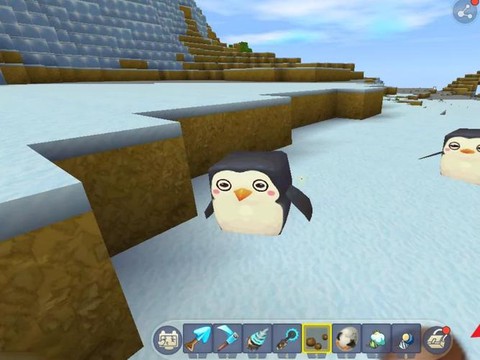 迷你世界怎么训企鹅