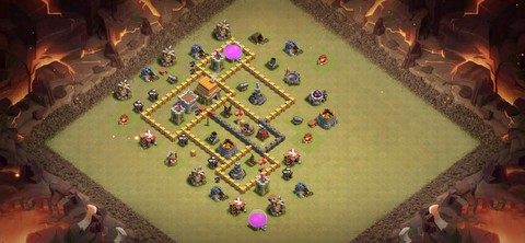 部落冲突6本摆什么阵[图2]