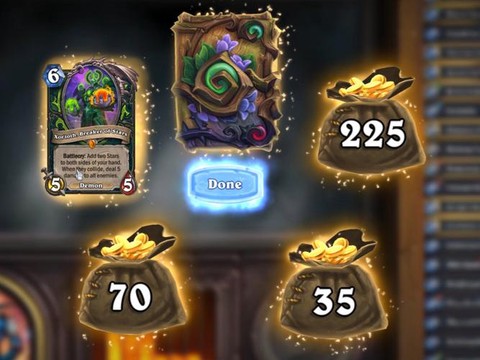 炉石传说怎么获得金卡