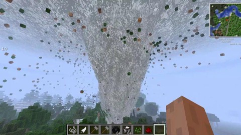 我的世界怎么做龙卷风[图1]